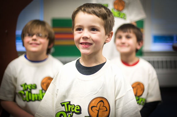 Discipleship for Tree Climber Boys wearing t-shirts Discipleship for Tree Climber Boys wearing t-shirts
